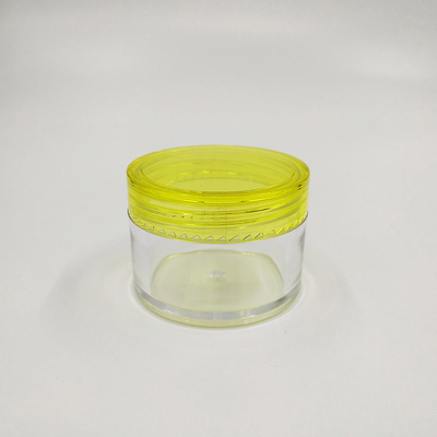 Contenitore cosmetico in plastica a superficie liscia personalizzato per cosmetici di lusso