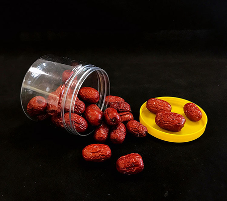 Contenitore cosmetico in plastica con sigillo e guarnizione in foglio di alluminio