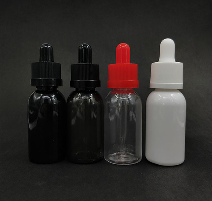 PET trasparente a prova di bambino tappo a vite rotondo E bottiglia liquida per imballaggio di succo E con serigrafia