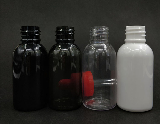 Bottiglia per gocciolante liquido trasparente personalizzata / Bottiglia per liquidi con stampa a colori
