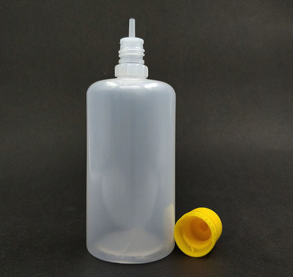 Schermo stampato su misura Bottiglie di liquido PET E a prova di fuoriuscita con tappi a prova di bambini