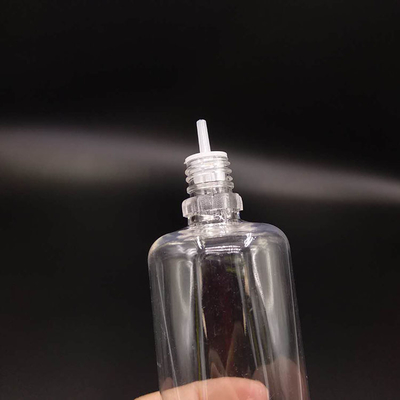 Bottiglia trasparente a prova di bambino per liquidi E