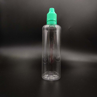 Bottiglia trasparente a prova di bambino per liquidi E