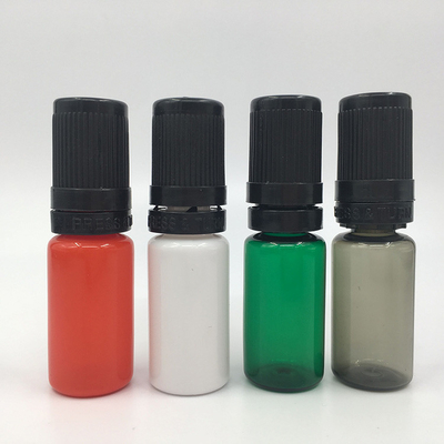 Contenitore per liquidi PET E da 10 a 100 ml con tappo a prova di bambino per la conservazione e la stampa