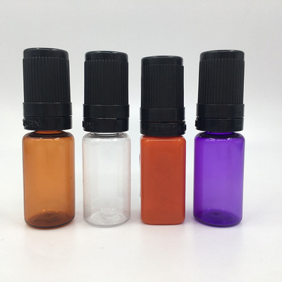 Contenitore per liquidi PET E da 10 a 100 ml con tappo a prova di bambino per la conservazione e la stampa