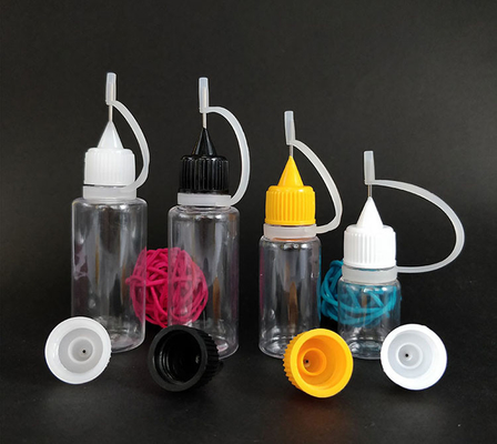 Bottiglie di vetro liquido PET E trasparenti da 30 ml con linee di capacità