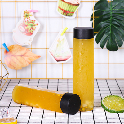 Bottiglie di plastica colorate e durevoli a prova di perdite