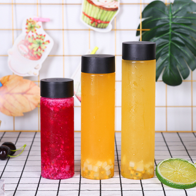 Bottiglie di plastica colorate e durevoli a prova di perdite