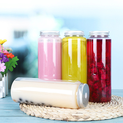 Bottiglie di plastica per bevande con coperchio a vite da 120 ml a 1000 ml