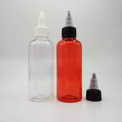 Dispositivi per etichette personalizzati Contenitori di plastica a vite 15ml 30ml 50ml 70ml 80ml 100ml Per imballaggi cosmetici