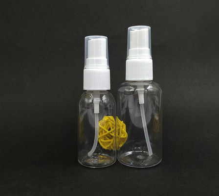Prodotti essenziali per il bagno Bottiglia di spray PET con superficie liscia e forma rotonda