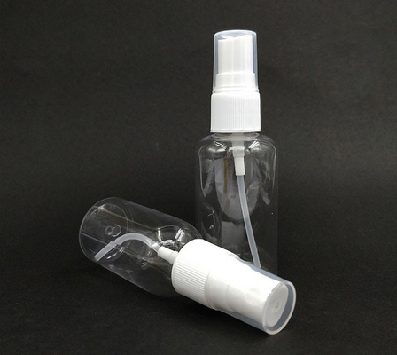 Prodotti essenziali per il bagno Bottiglia di spray PET con superficie liscia e forma rotonda