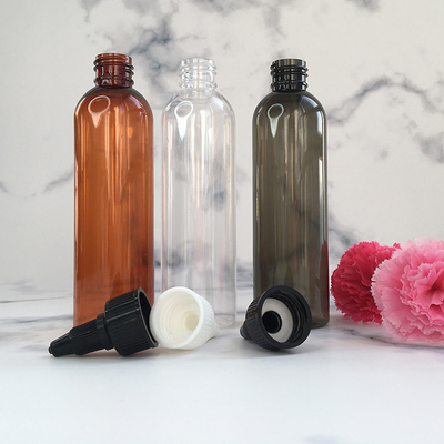15ml 30ml 50ml 70ml 80ml 100ml Vattone su bottiglie di plastica con prestazioni di chiusura a vite