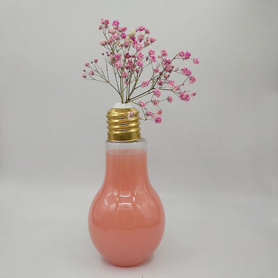 Bottiglie per bere a forma di lampadina in plastica robusta, bottiglie per bere a forma di lampadina, bottiglie per succo di frutta e latte per animali domestici molto richieste