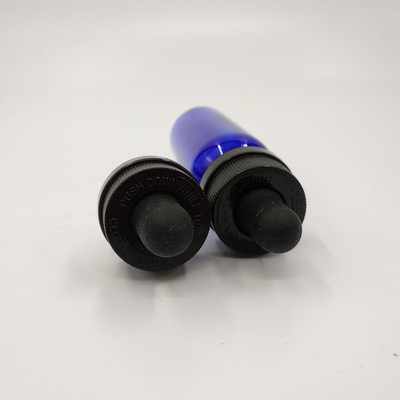 10 ml Bottiglie a goccia con tappo trasparente nero Personalizzare