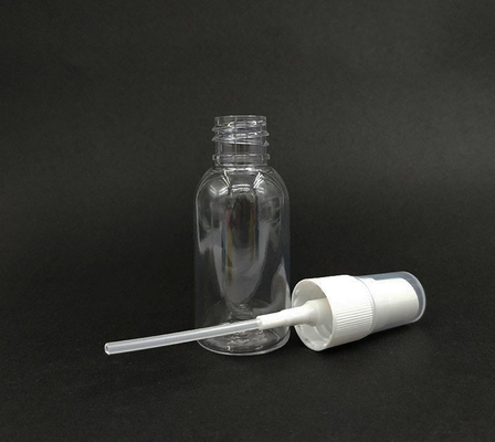 Bottella di spruzzo in PET classico di forma rotonda per un'esperienza di spruzzatura liscia
