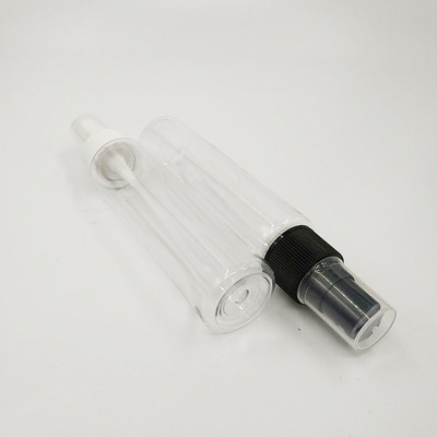 Bottiglia di spray in plastica PET liscia 10ml 15ml 30ml 50ml 60m 70ml 100ml 200ml 500ml Trasparente