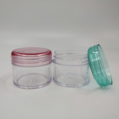 Contenitore cosmetico in plastica per soluzioni di stampa di etichette a superficie liscia