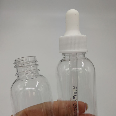 Bottiglie di vetro di plastica per gocce Capacità 10ml 15ml 20ml 30ml 40ml 50ml 60ml 70ml 100ml 120ml Stampa 5000pcs