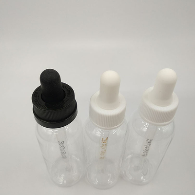 Bottiglie di vetro di plastica per gocce Capacità 10ml 15ml 20ml 30ml 40ml 50ml 60ml 70ml 100ml 120ml Stampa 5000pcs