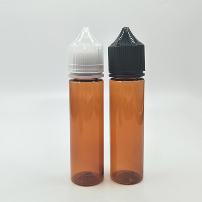 Bottiglia per liquidi a colori per il commercio di liquidi elettronici trasparenti