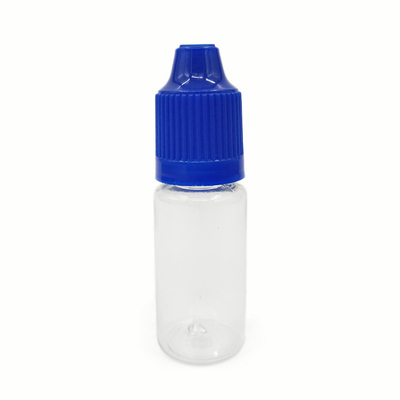 Bottiglia liquida PET E trasparente a prova di bambino con tappo a vite per una distribuzione accurata
