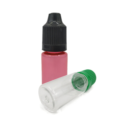 Bottiglia liquida PET E trasparente a prova di bambino con tappo a vite per una distribuzione accurata