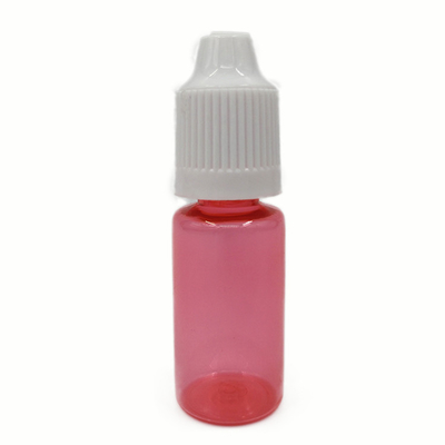 Bottiglia liquida PET E trasparente a prova di bambino con tappo a vite per una distribuzione accurata