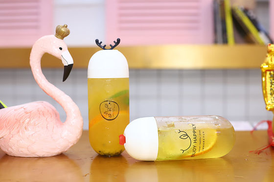 Bottiglie per tè al latte con capacità di 120ml, 250ml, 350ml, 500ml, 1000ml, design a prova di perdite, isolate per le esigenze