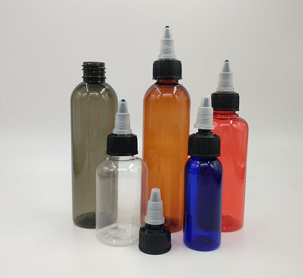 Bottiglie rotonde versatili per liquidi 10ml 15ml 30ml 60ml 80ml 100ml Capacità