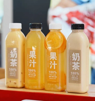 16 oz di succo di bottiglia PET con tappo PP Disposable e conveniente