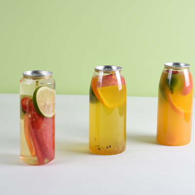 Bottiglie di succo di soda di plastica moderna con etichetta privata personalizzata Capacità 120ml 250ml 350ml 500ml 1000ml