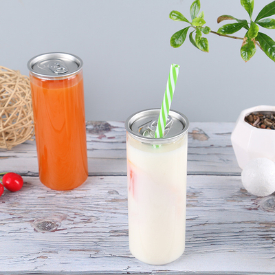 Bottiglie di succo di soda di plastica moderna con etichetta privata personalizzata Capacità 120ml 250ml 350ml 500ml 1000ml