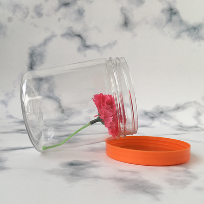 Contenitori in plastica a logo personalizzato di 85 diametri resistenti Opzioni di stoccaggio versatili