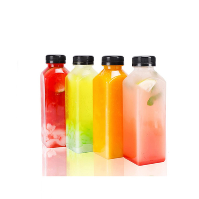 Bottiglie di succo in colori personalizzati con materiale biodegradabile e diverse capacità 120ml 250ml 350ml 500ml
