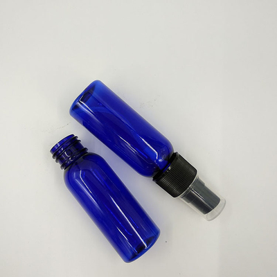 Superficie liscia Bottiglia per spray in plastica PET per uso domestico Capacità 10ml 15ml 30ml 50ml 60m 70ml 100ml 200ml 500ml Rotonda