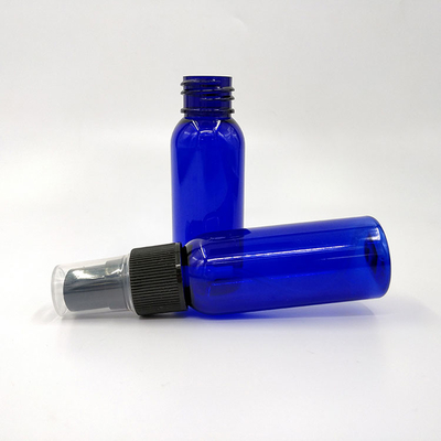 Superficie liscia Bottiglia per spray in plastica PET per uso domestico Capacità 10ml 15ml 30ml 50ml 60m 70ml 100ml 200ml 500ml Rotonda
