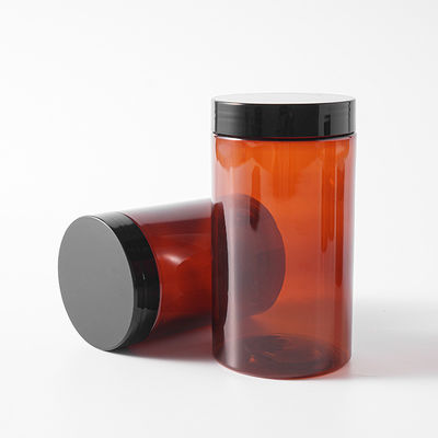 Contenitore cosmetico in plastica per creme, lozioni e prodotti cosmetici, incluso guarnizione sensibile alla pressione