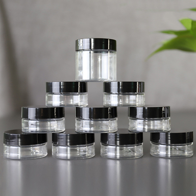 Stampa personalizzata Bottiglia di plastica per cosmetici 10ml 15ml 30ml 60ml 80ml 100ml 120ml 150ml Trasparente per imballaggi cosmetici