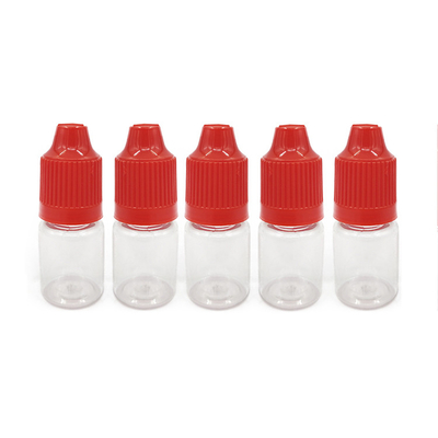 Bottiglia liquida da 18 mm col collo E con tappo a vite PET resistente ai prodotti chimici