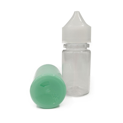 Bottiglia trasparente E Liquid 18mm Collo per un facile immagazzinamento E Liquid