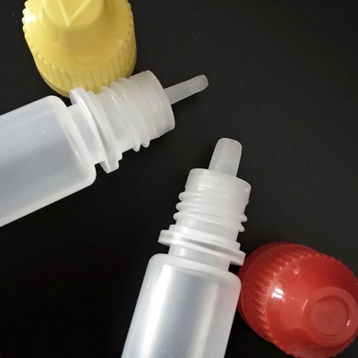 Bottiglie di plastica liquida 10ml 15ml 20ml 30ml 40ml 50ml 60ml 70ml 100ml 120ml Capacità con tappo a vite