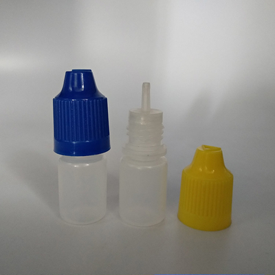 Bottiglie per goccioline in vetro in plastica trasparente nera personalizzata con superficie liscia e personalizzazione