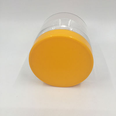 Contenitori di barattoli di plastica su misura con coperchio di plastica e servizi di stampa