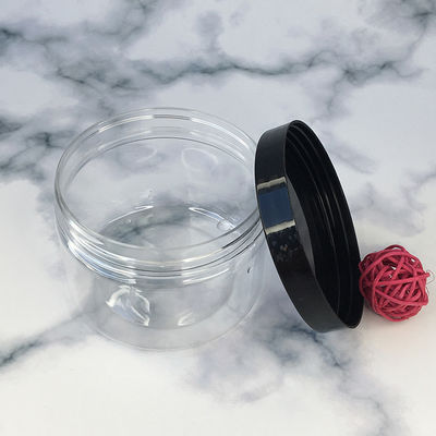 Set di barattoli di plastica Barattoli cosmetici di plastica con coperchi di 100 diametro