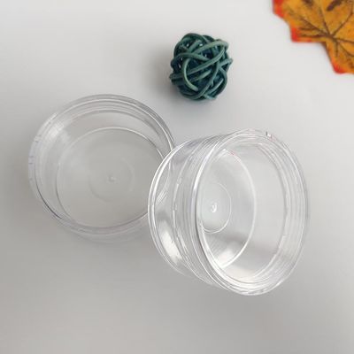 Vaso cosmetico in plastica con superficie liscia e stampa personalizzata, progettato per creme, lozioni per la cura della pelle e confezioni di prodotti di bellezza