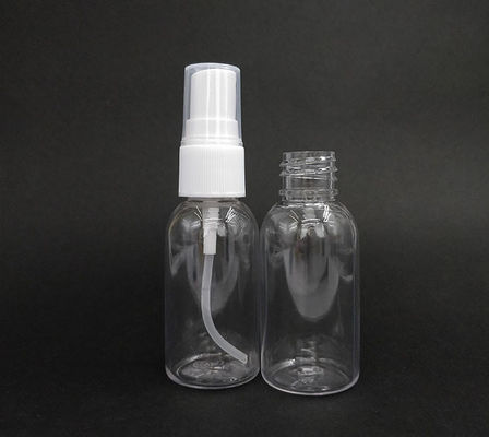 Bottiglia spray in plastica PET con 10ml 15ml 30ml 50ml 60ml 70ml 100ml 200ml 500ml Capacità
