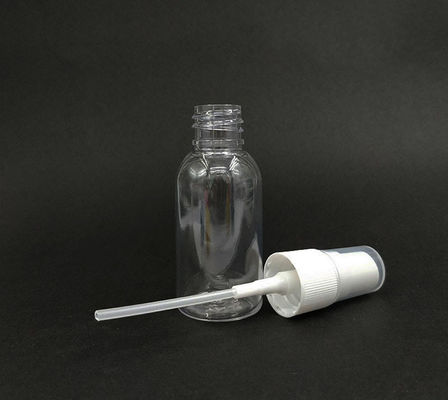 Bottiglia spray in plastica PET con 10ml 15ml 30ml 50ml 60ml 70ml 100ml 200ml 500ml Capacità