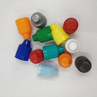 Bottiglia di liquido a prova di bambino da 18 mm a collo con forma rotonda e superficie di stampa a schermo
