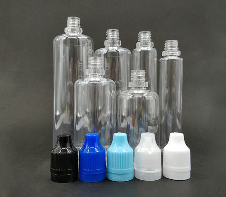10ml 15ml 30ml 60ml 80ml 100ml Bottiglia Liquido Capacità E Con Logo Personalizzato E Colore di Stampa Personalizzato